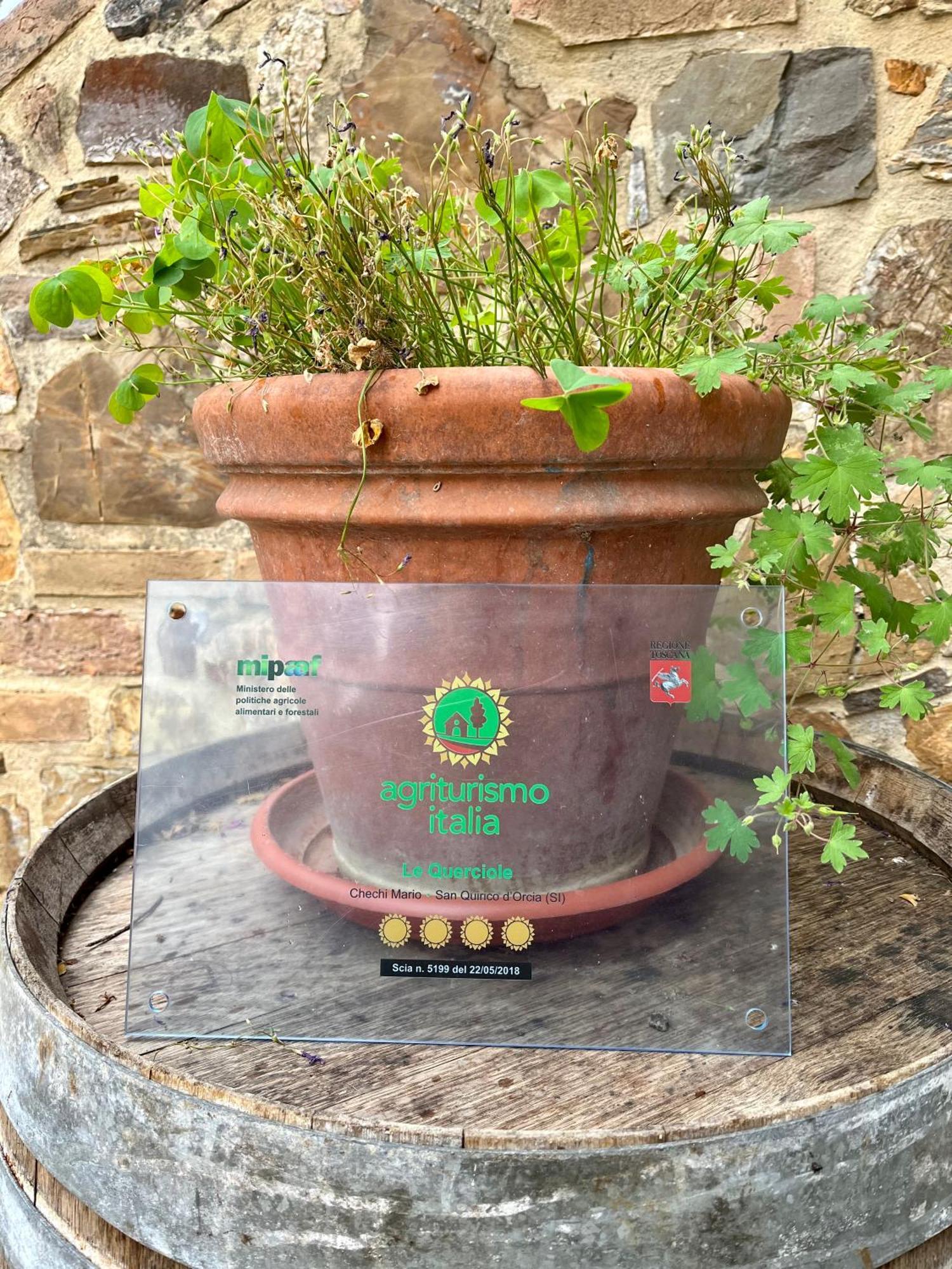 Appartamento Le Querciole In Val D'orcia